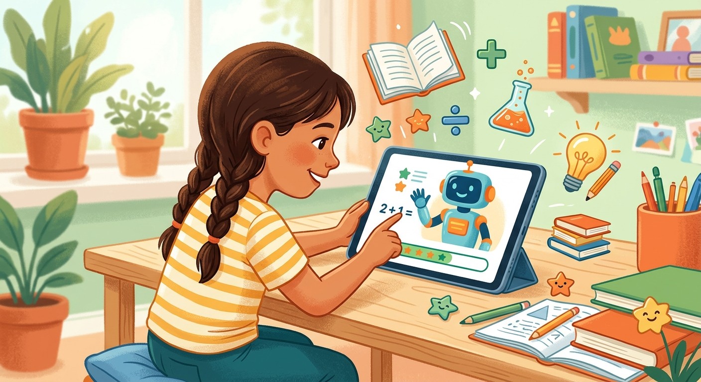 Khanmigo — ИИ-репетитор от Khan Academy обучает школьника онлайн