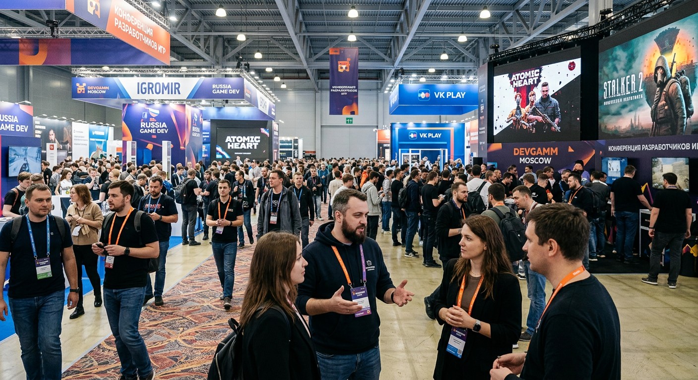 Конференция разработчиков игр — нетворкинг и выставка проектов