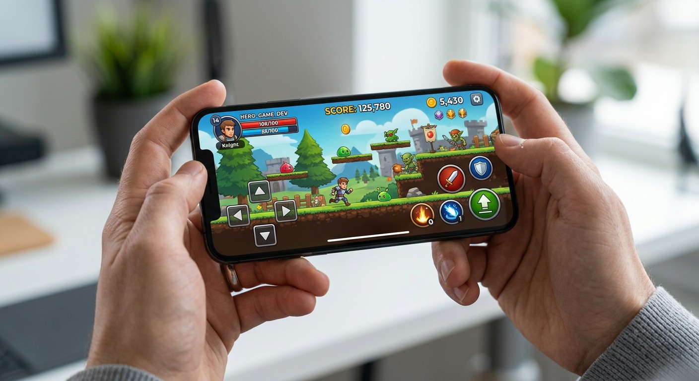 Мобильная игра на смартфоне — разработка под iOS и Android
