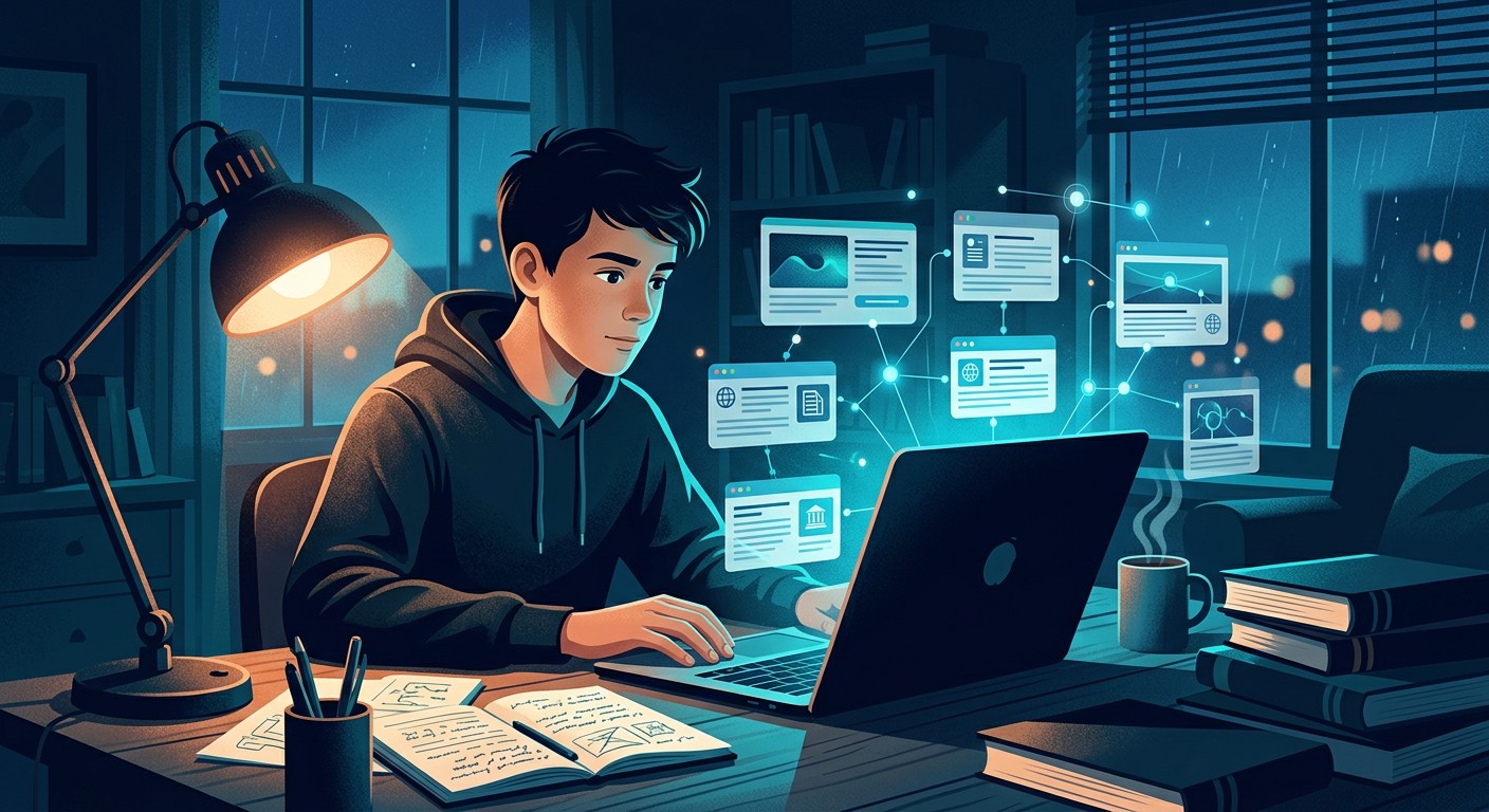 Нейросеть Perplexity ищет информацию с источниками для школьника