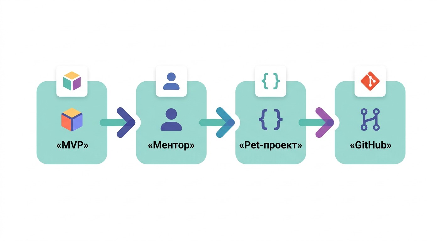 Пошаговый план после теста профориентации в IT MVP