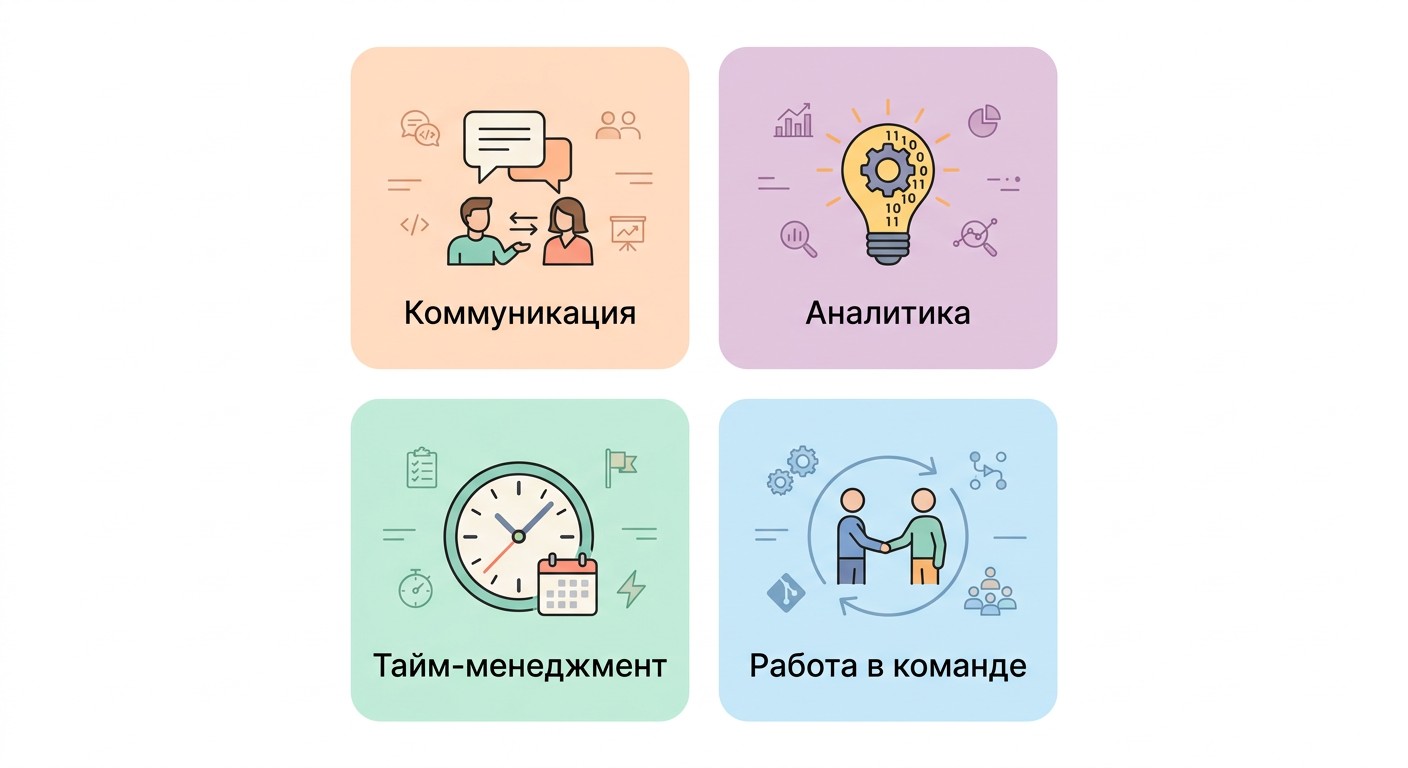 Soft skills Python-разработчика: коммуникация, аналитика, командная работа