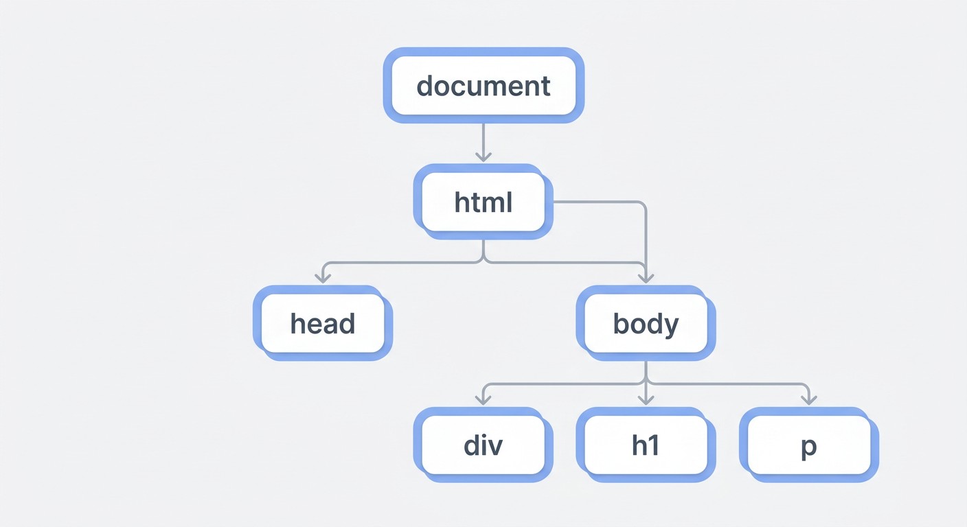 DOM-дерево HTML-страницы — схема узлов для изучения JavaScript