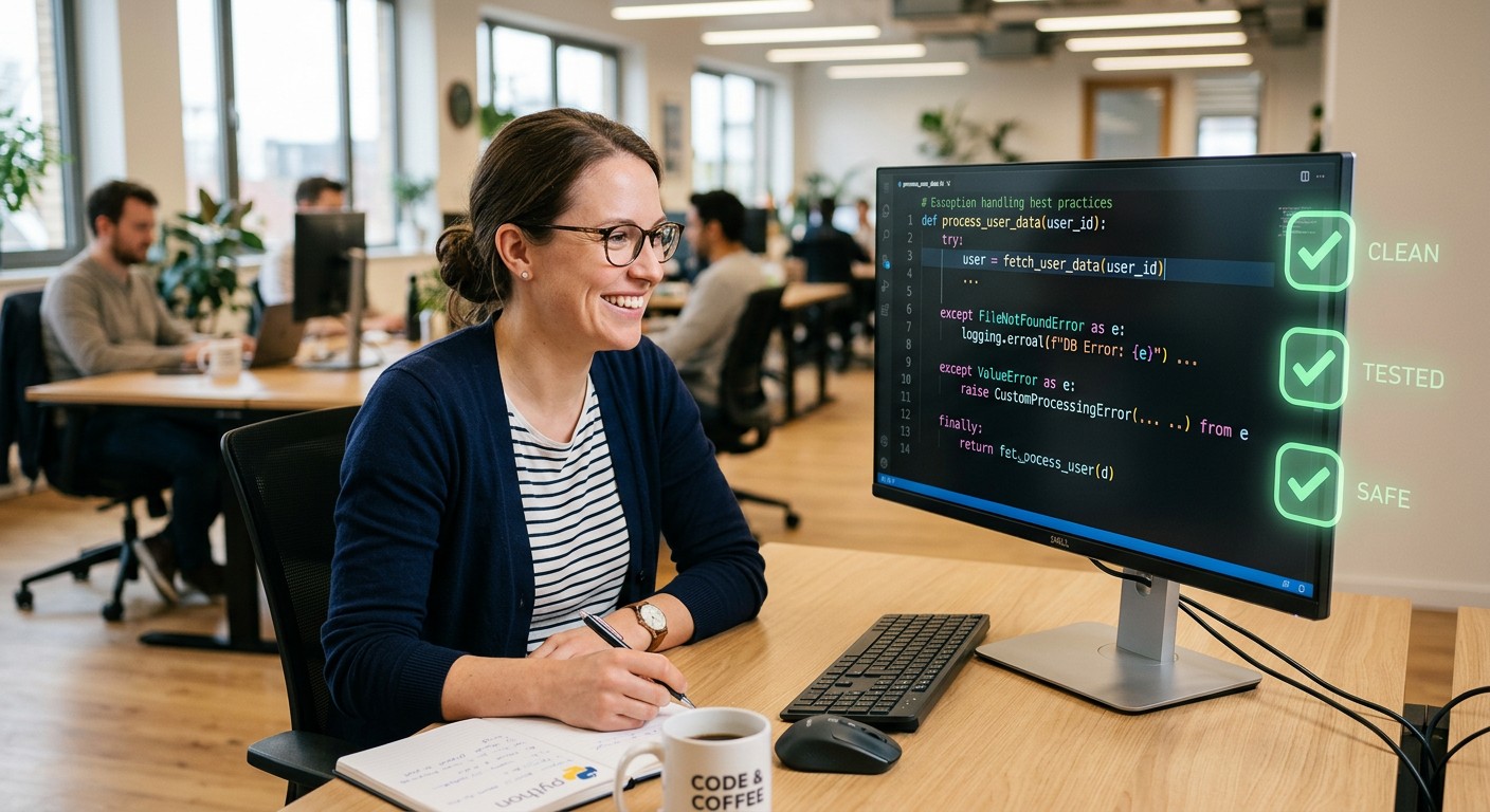 Лучшие практики обработки исключений Python — разработчик за кодом