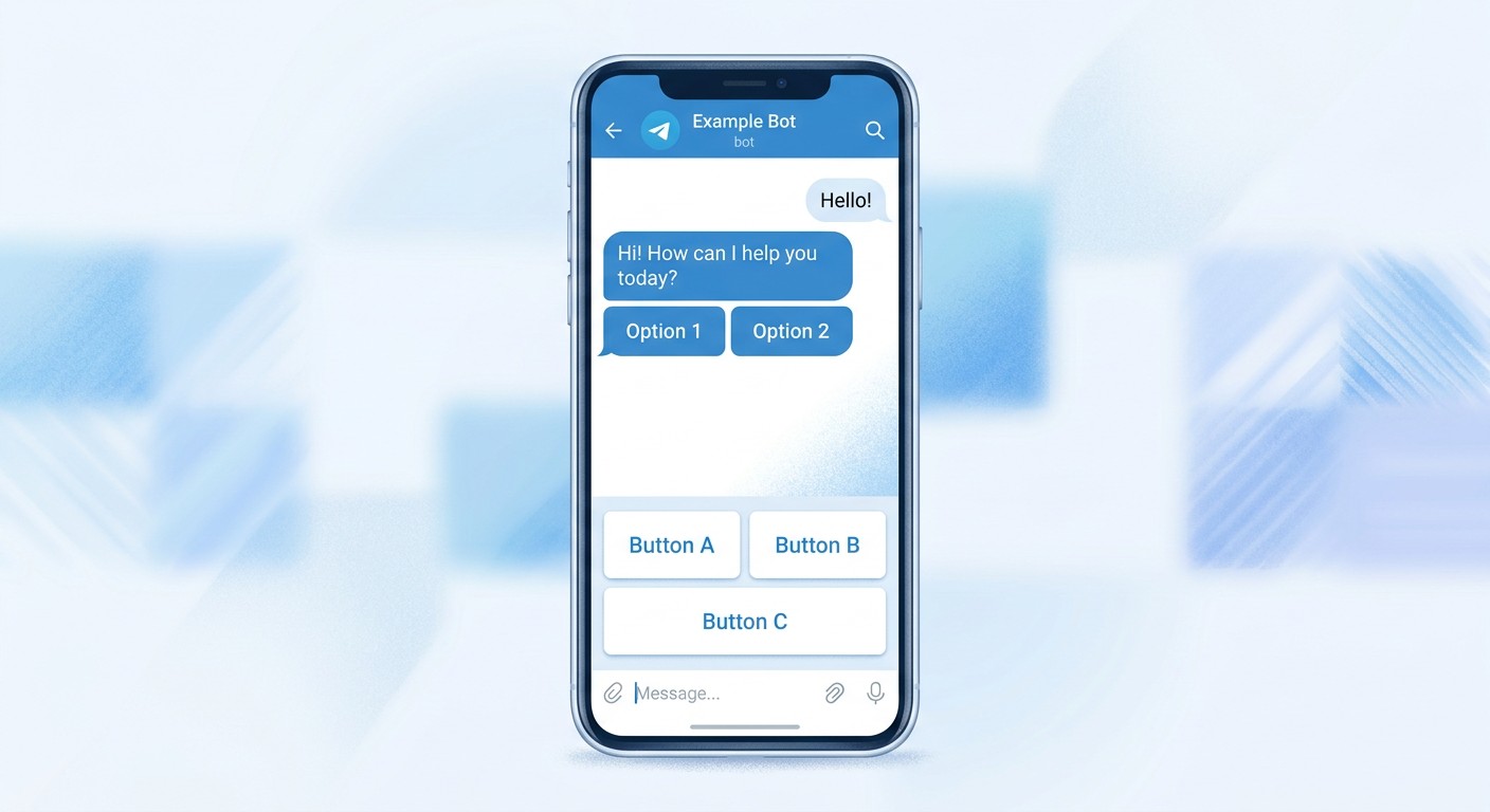 Кнопки Telegram-бота: Reply-клавиатура и Inline-кнопки в чате